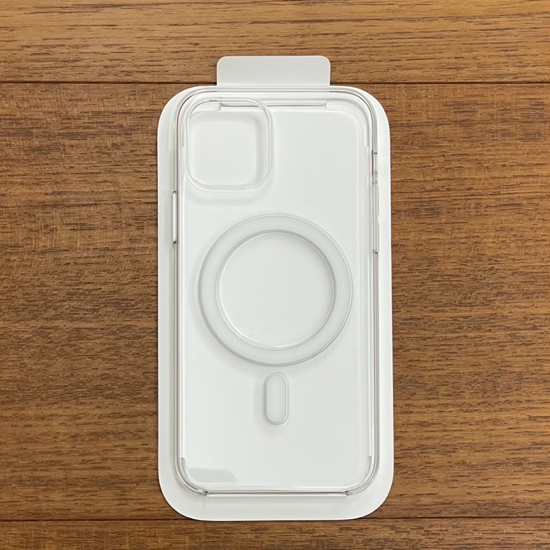 iPhone 12/12 Pro 原廠透明 MagSafe 保護殼 &amp; 原廠藍色矽膠保護殼