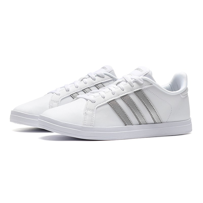 ADIDAS 女 休閒平底鞋 記憶枕 穿搭 舒適 原價2090 現貨 Courtpoint X Shoes FW7376