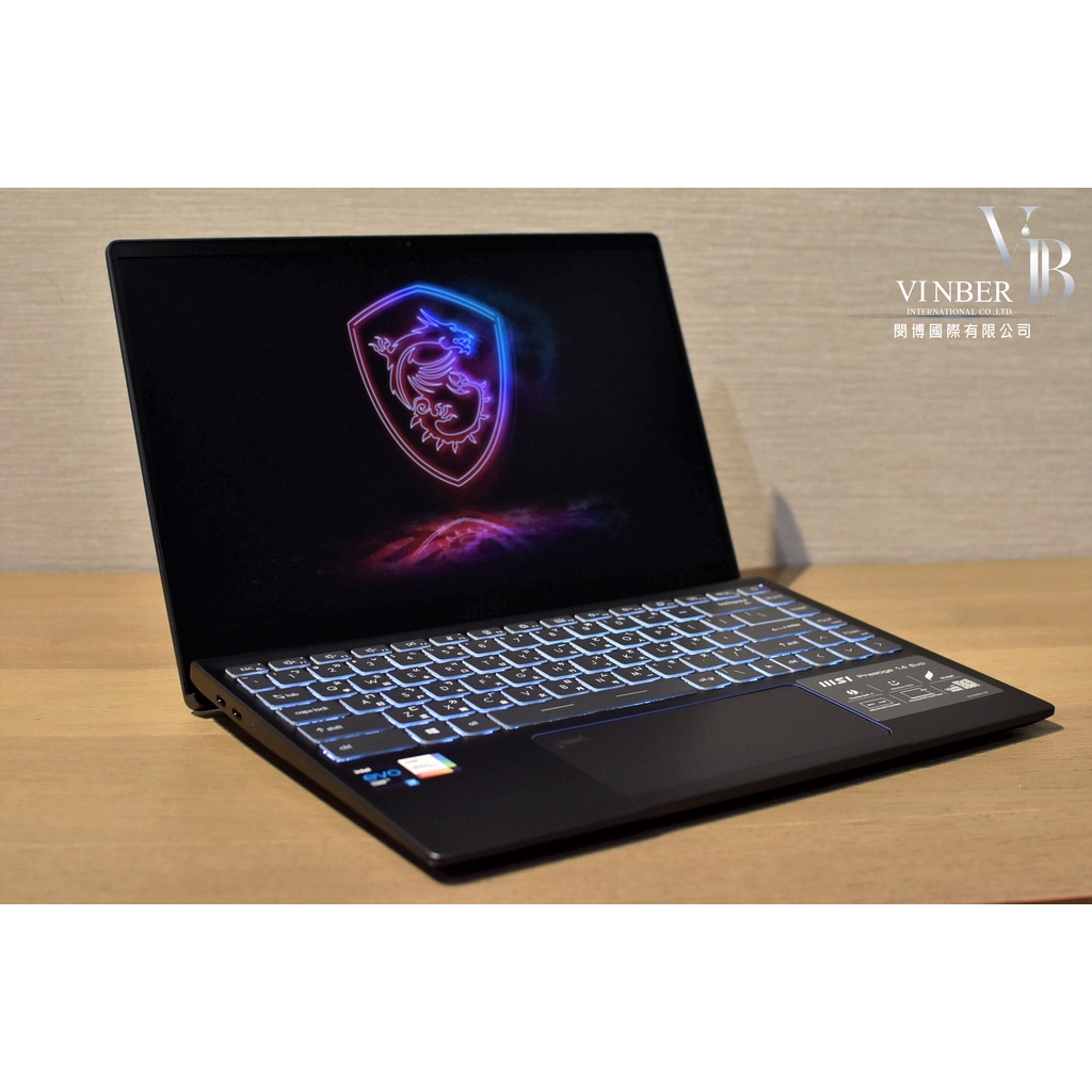 【閔博國際】MSI Prestige 14 Evo認證 i7-1185G7 輕薄窄邊框高階筆電 (石墨灰)