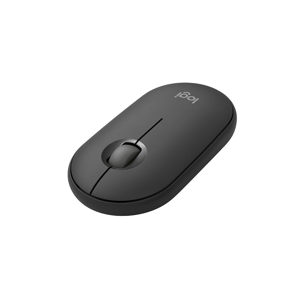 【Logitech 羅技】M350S 鵝卵石無線滑鼠-石墨灰 現貨 廠商直送