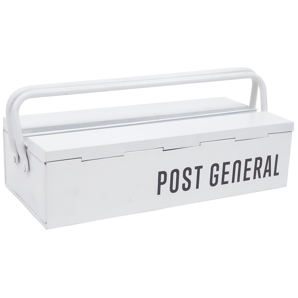 『 阿榮大叔1968選物店 』Post General Stackable Tool Box 可堆疊式手工具收納箱 白