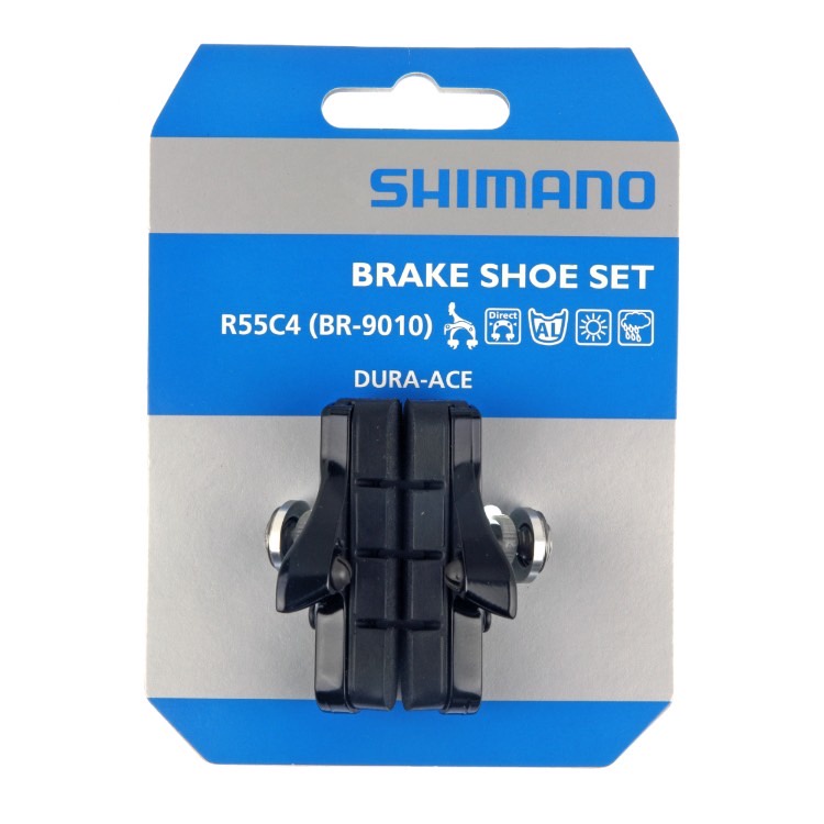 SHIMANO Dura-Ace BR-R9110/9010 專用煞車皮 R55C4 含座煞車塊 一輪份 相容內閱