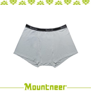 【Mountneer 山林 男 排汗開洞四角內褲《淺灰色》】11K77-08/透氣內褲/排汗內褲/四角褲/悠遊山水