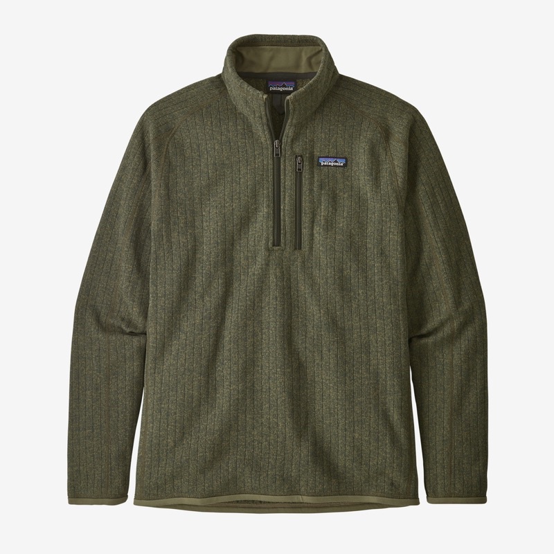 Patagonia Better Sweater Rib-Knit Quarter-Zip Fleece羅紋針織刷毛套衫