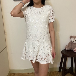 韓國二手連身裙 韓國洋裝 蕾絲洋裝