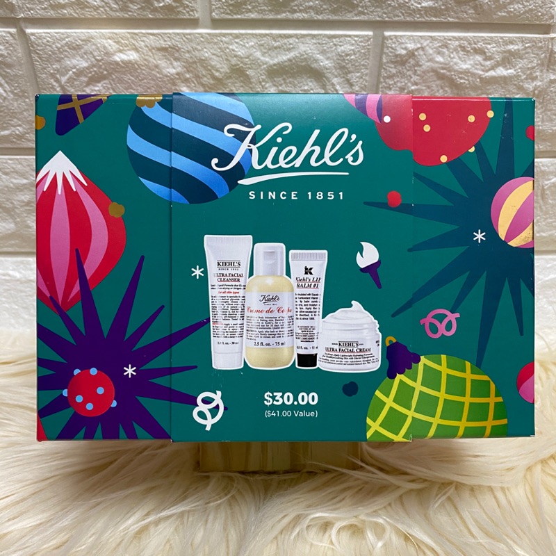 美國代購全新正品 Kiehls 契爾氏保濕保養組合超值禮盒組 聖誕禮盒明星商品 蝦皮購物