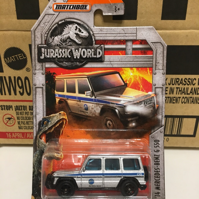 Matchbox Mercedes Benz G550 侏儸紀世界 JURASSIC WORLD