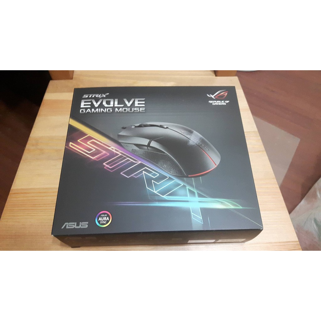 華碩電競品牌 Asus ROG Strix Evolve- Gaming Mouse