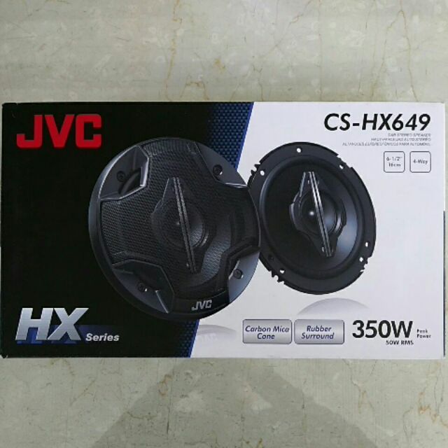 JVC CS-HX649 6吋喇叭 同軸喇叭