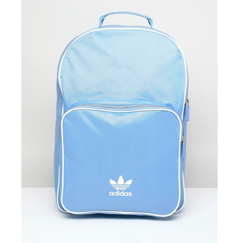 Adidas Originals BACKPACK 藍白 藍色 三葉草 後背包 愛迪達書包 CW0631