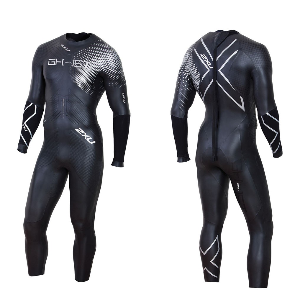 2XU Ghst Wetsuit防寒衣 黑銀