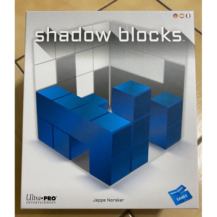 *二手* 影子陣 Shadow Blocks 立體三視圖桌遊 附中文說明書 108課綱 數學素養