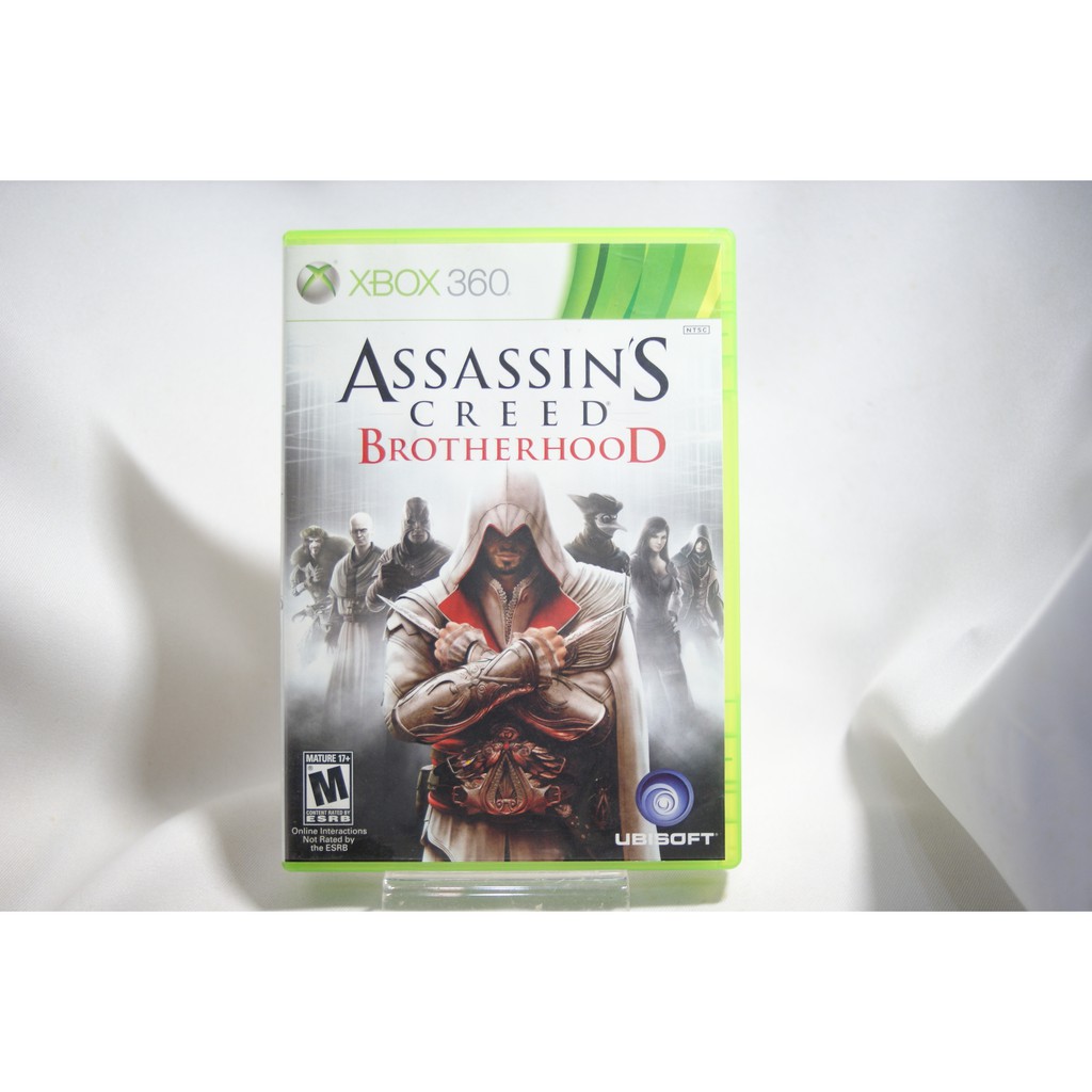 [耀西]二手 美版 XBOX 360 刺客教條：兄弟會 ASSASSIN'S CREED BROTHERHOOD