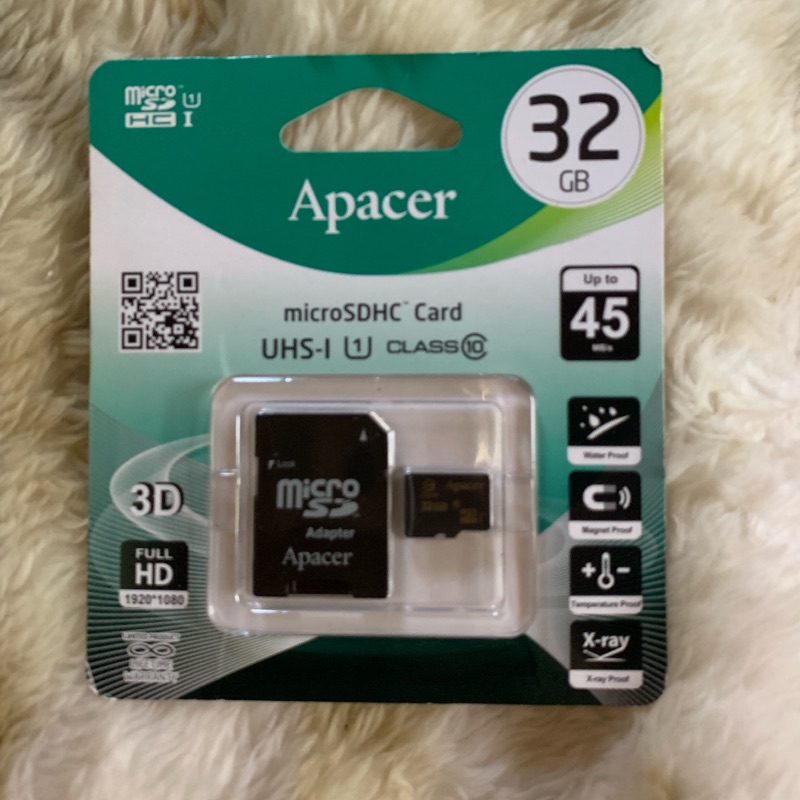 全新Aoacer 32GB micro SD卡 AP32GMCSH10U1R