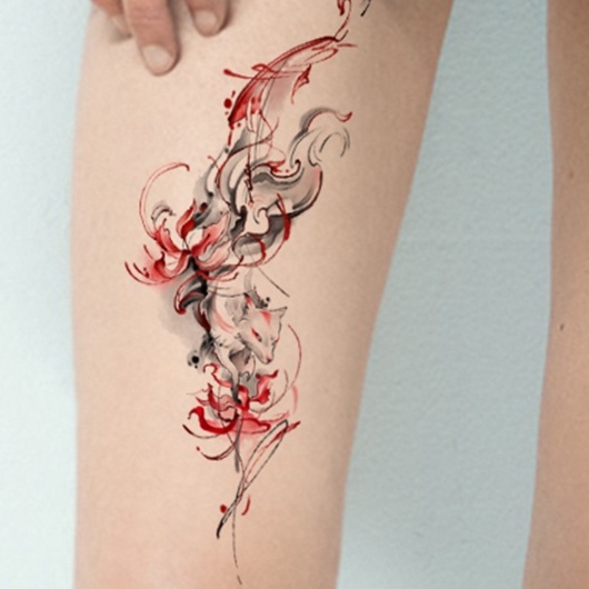 紋身刺青貼紙彼岸花的價格推薦 22年10月 比價比個夠biggo