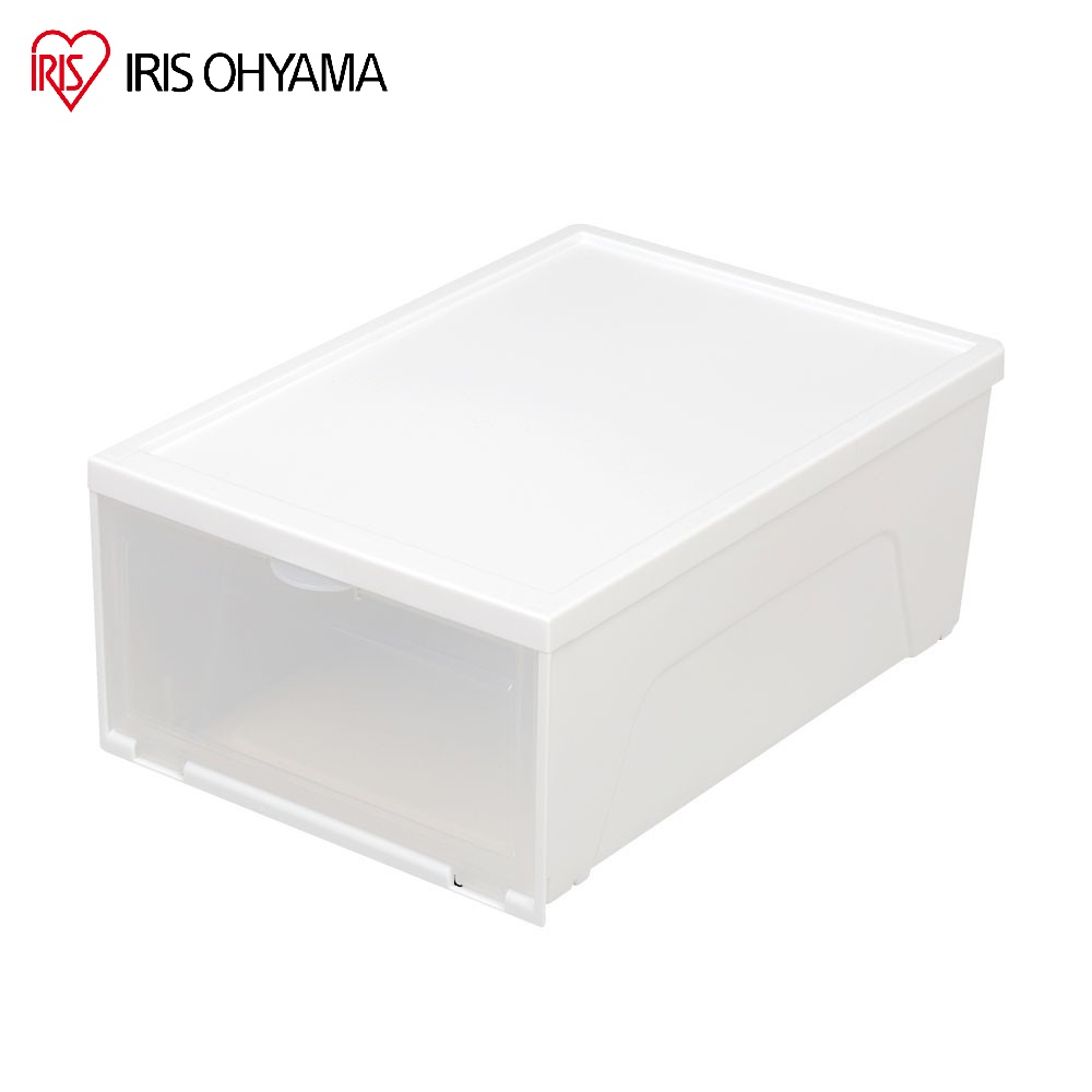 IRIS OHYAMA 6入透明收納鞋盒 NSB340(下掀蓋/平底鞋收納/可堆疊加厚鞋盒/鞋盒/收納盒)