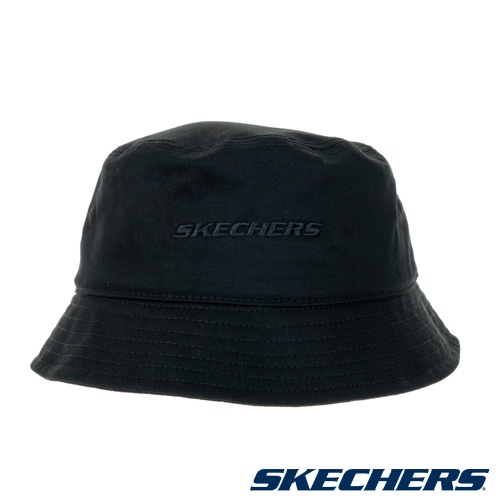 [麥修斯]SKECHERS 帽子 漁夫帽 情侶帽 純棉布料 素面 男女款 SKBK7034BLK