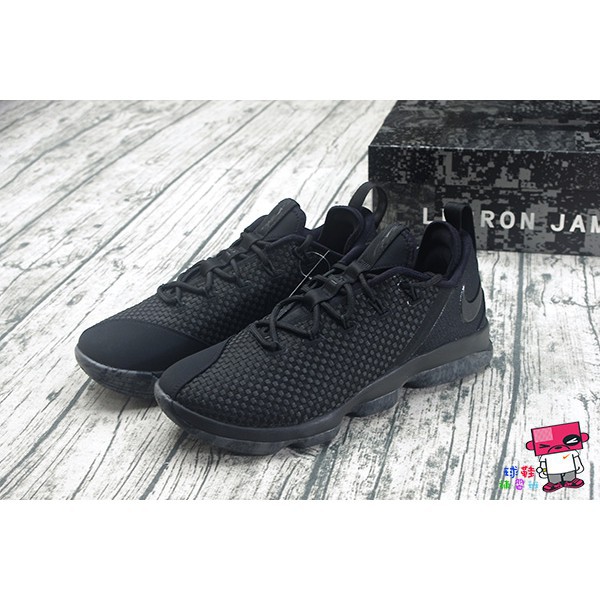 lebron xiv low black