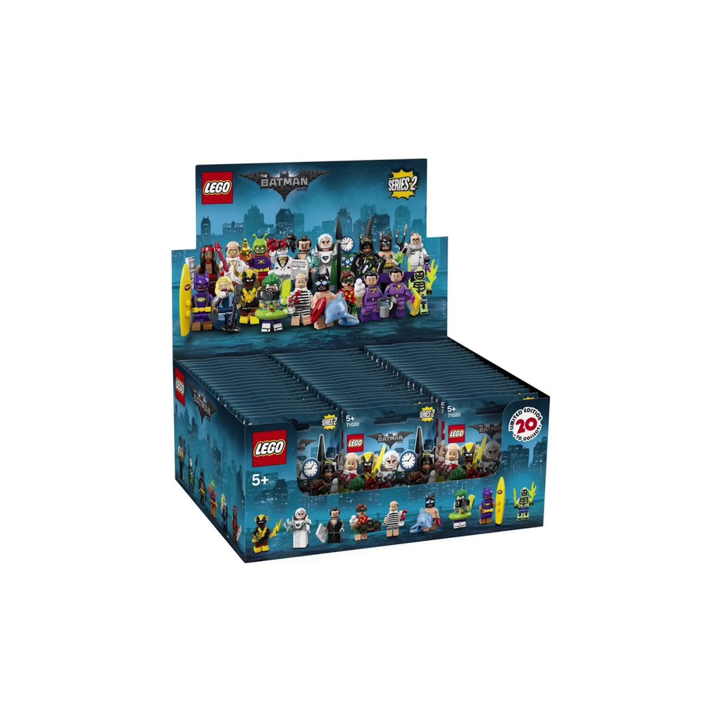 【積木樂園】樂高 LEGO 71020 蝙蝠俠2代人偶 Series2 minifigures 1箱 Batman