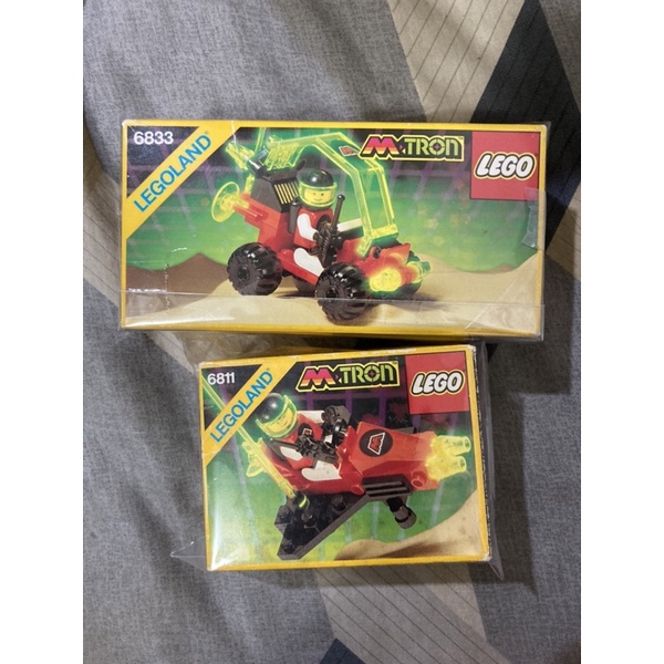 正版早期 樂高 Lego 6811 6833 M tron 太空系列 兩盒合售