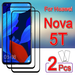 9D全膠玻璃鋼化玻璃華為Nova 5T,榮耀20螢幕保護膜