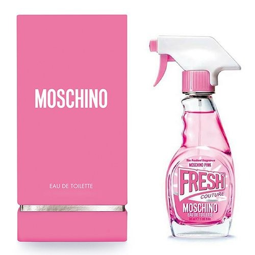 香親香愛～Moschino 小粉紅淡香水 100/50/30ml, Pink Fresh 小清新清潔劑造型