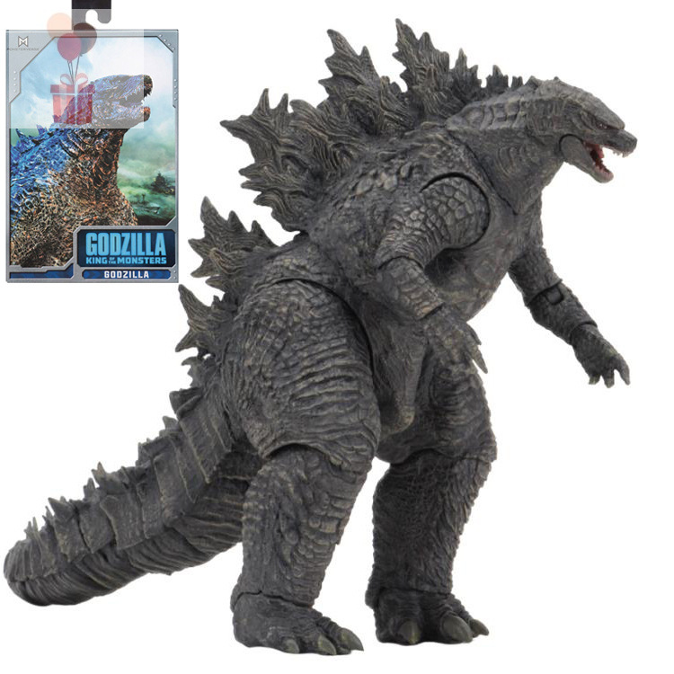 (哥吉拉Godzilla系列-免運）高品質NECA 哥吉拉 怪獸  盒裝7寸可動 手辦模型玩具 生日禮物