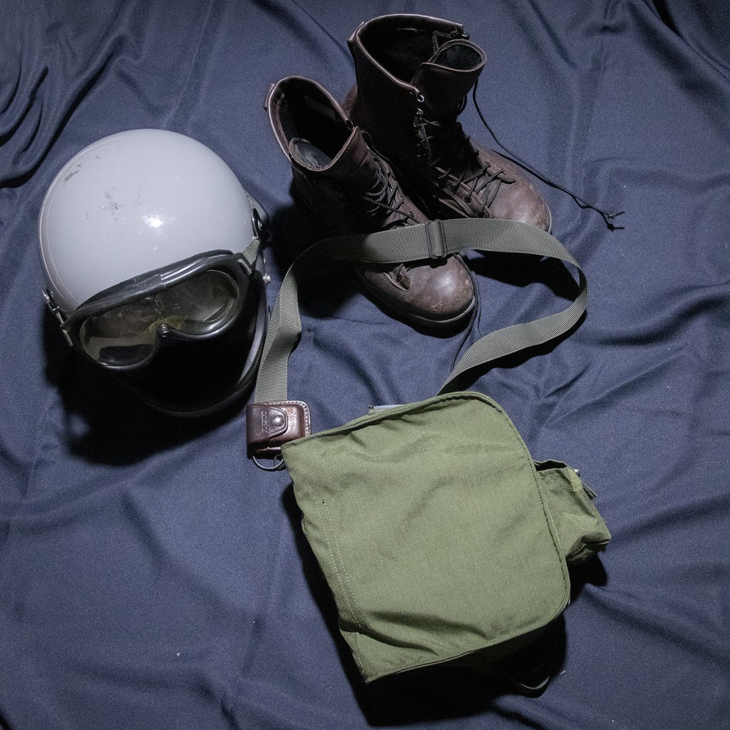 🐟魚販不賣魚   M24 aircraft gas mask bag  公發品 美軍M24防毒面具包