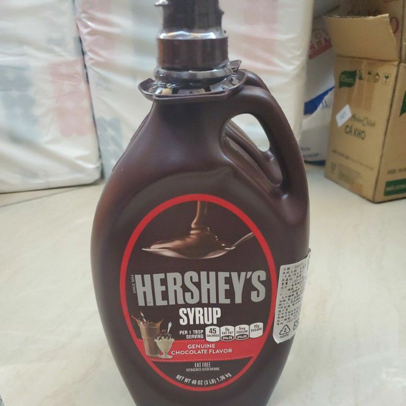 COSTCO 好事多代購 HERSHEY'S CHOCOLATE 巧克力醬 1.36kg 單罐