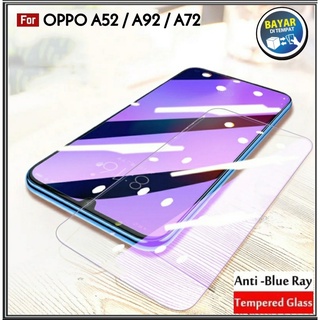 Mondi Store 鋼化玻璃藍光適用於 Oppo A52 A92 A72 防刮玻璃