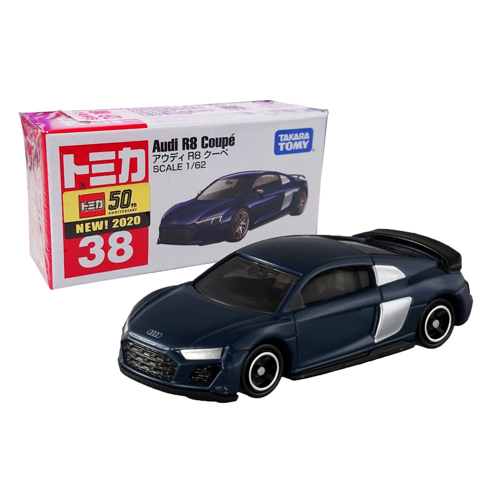 【TOMICA】多美小汽車 奧迪 Audi R8 一般版 NO.38公司貨【99模玩】