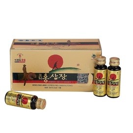 【品人生】韓國高研頂級六年根高麗紅蔘靈芝飲  - 30mlx10瓶