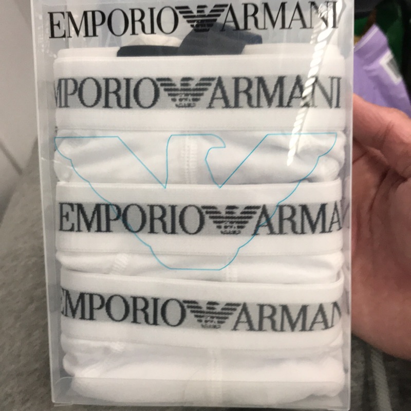 Emporio Armani 男性 三角 內褲