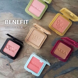 現貨當天寄🔥Benefit 迷你刻字腮紅蜜粉盒🌼蒲公英蜜粉盒 頰彩舞不停 貝玲妃