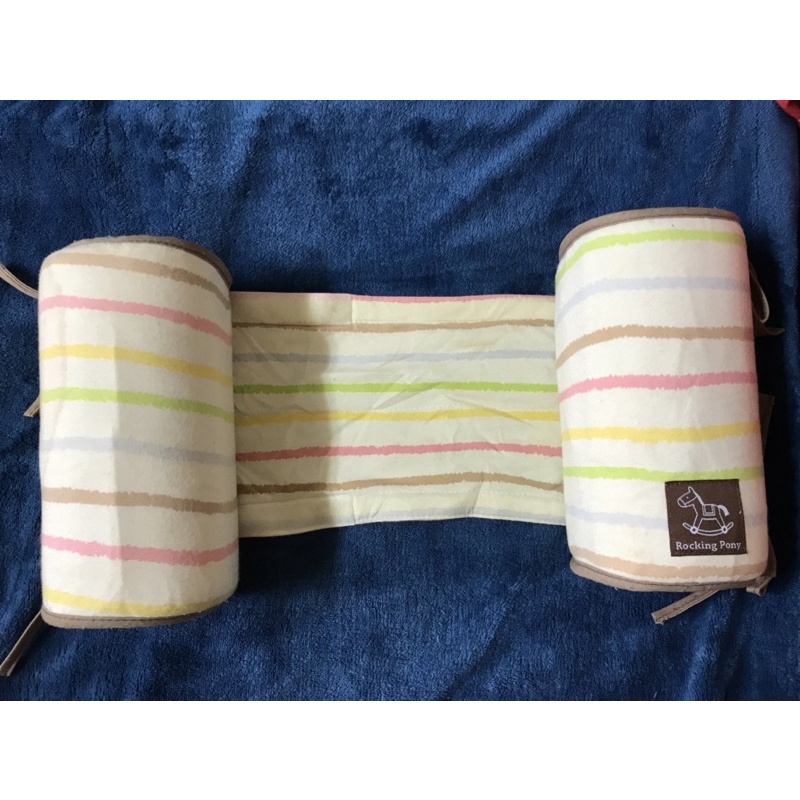 二手 兒童枕 嬰兒枕 棉芯枕 寶寶圓形枕頭 記憶棉定型枕 防側枕 寶寶頭枕 夏季新生兒枕頭 嬰兒用品