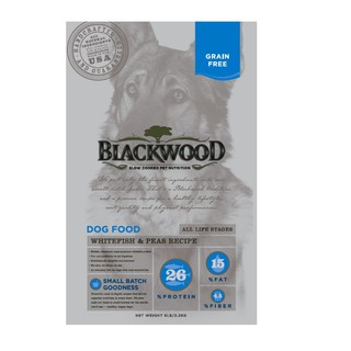 <liondog>柏萊富 Blackwood 極鮮無穀全齡犬 低敏呵護配方(白鮭魚+豌豆) 5磅 15磅.