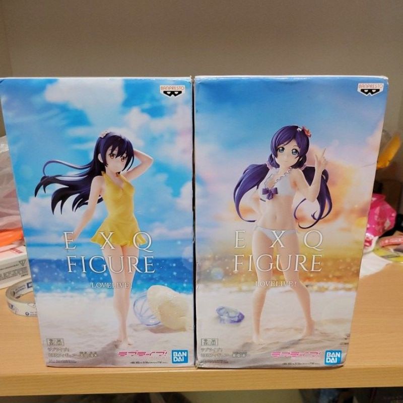 正版日版exq景品公仔泳裝泳衣園田海未東條希love Live 水着不挑盒况love Live 蝦皮購物