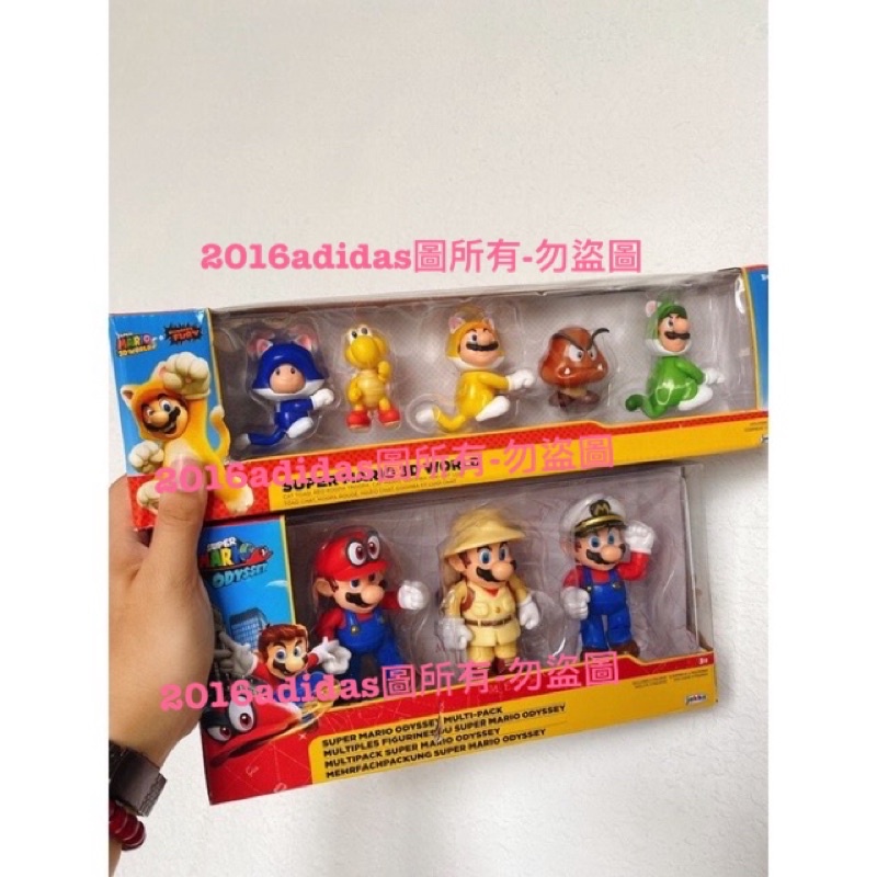 任天堂 4吋公仔 2.5吋 馬力歐 jakks 超級瑪莉歐 瑪麗歐 公仔 模型 奧德賽 switch 貓咪 3D世界