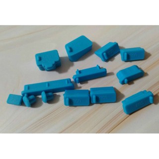 13入 筆電防塵塞 筆電介面防塵塞/USB/SD/1394/HDMI/VGA/RJ45/ESATA/耳機/麥克風 防塵塞