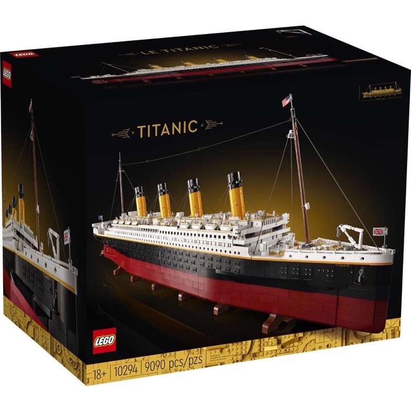 （面交19590）LEGO 10294 鐵達尼號 全新未拆