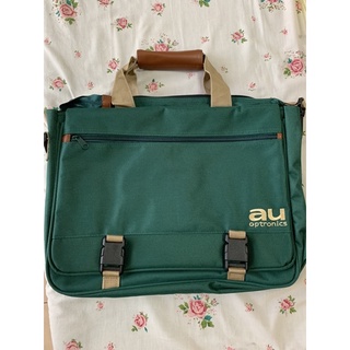全新現貨 友達 AU 15.6吋電腦包 側背包/手提包/電腦包/筆電包綠色