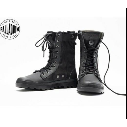 PALLADIUM PAMPA TACTICAL 黑色 超高筒 靴子  軍靴  US8