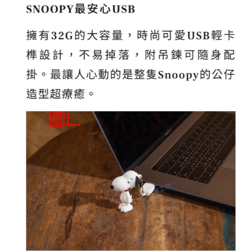 ～薰之物～ 康是美 史努比 SNOOPY 最安心USB USB 隨身碟 32G 隨身硬碟 USB造型隨身碟