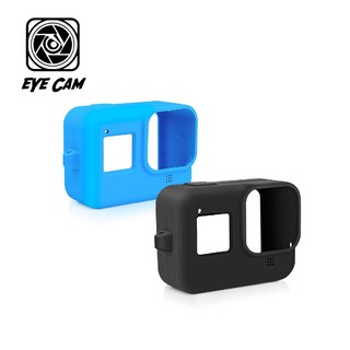 GoPro 副廠 Gopro Hero 8 矽膠保護套 + 手腕帶【eYeCam】果凍套 保護套 矽膠套 相機套 掛繩