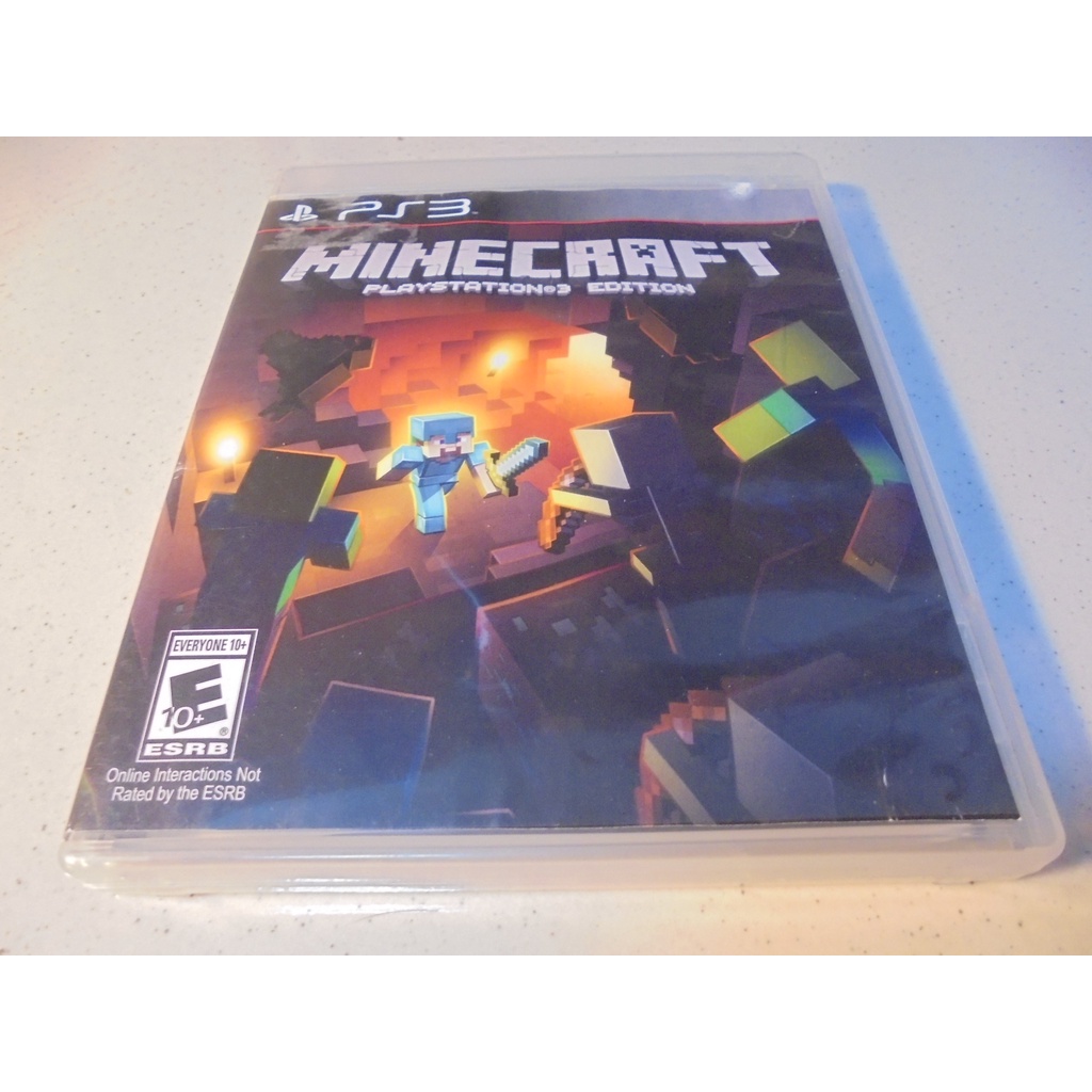 PS3 當個創世神/我的世界/麥塊 Minecraft 中文版 直購價600元 桃園《蝦米小鋪》