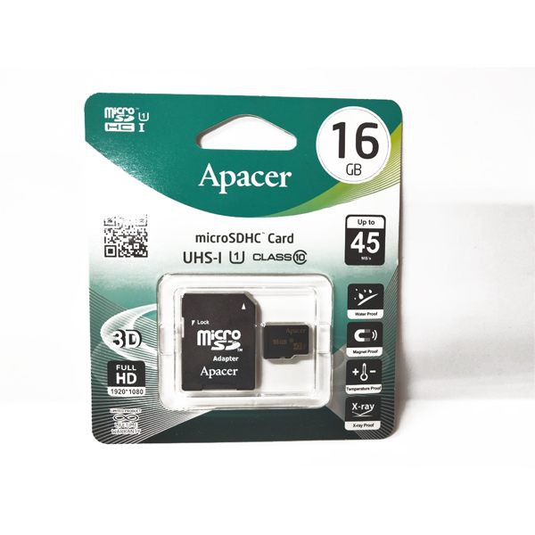 全新 Apacer 宇瞻 16GB Class10  micro SDHC 記憶卡 (附轉卡)  手機 平板 行車記錄器