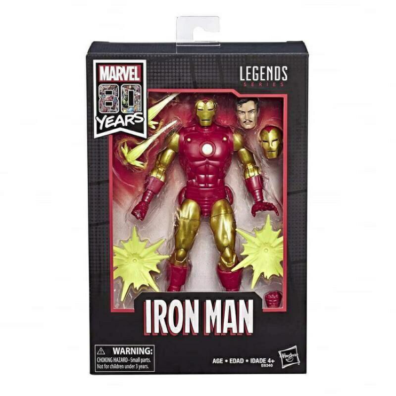 正版現貨 Marvel legends 經典鋼鐵人 6吋 漫威80週年 80周年 鋼鐵人 Iron man