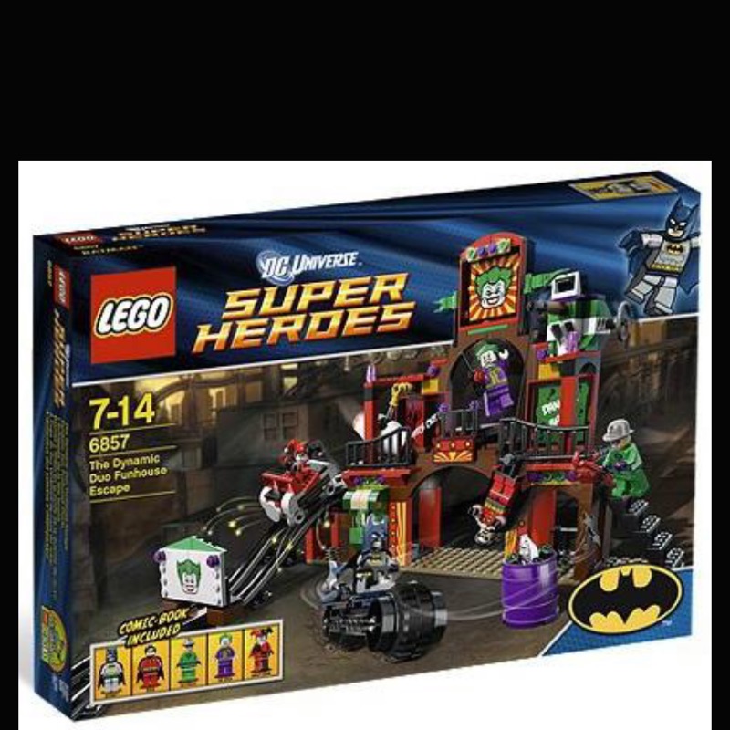 LEGO 6857絕版蝙蝠俠無盒