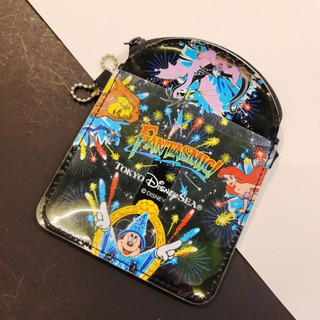 日本 東京 迪士尼 SEA 樂園 限定 變色 魔法 米奇 米老鼠 小美人魚 史迪奇 烏蘇拉 零錢包 小包 票卡夾 吊飾