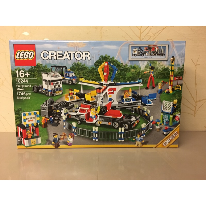 樂高 LEGO 10244 CREATOR系列 Fairground Mixer 露天遊樂場 全新未拆 現貨